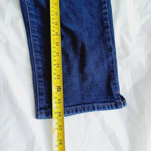 Ralph Lauren Jeans Classic Midcalf Womens 8P (29x26) Blue Denim‎ Casual  Stretch - Picture 7 of 8